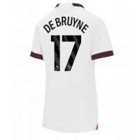 Manchester City Kevin De Bruyne #17 Bortatröja Dam 2023-24 Kortärmad